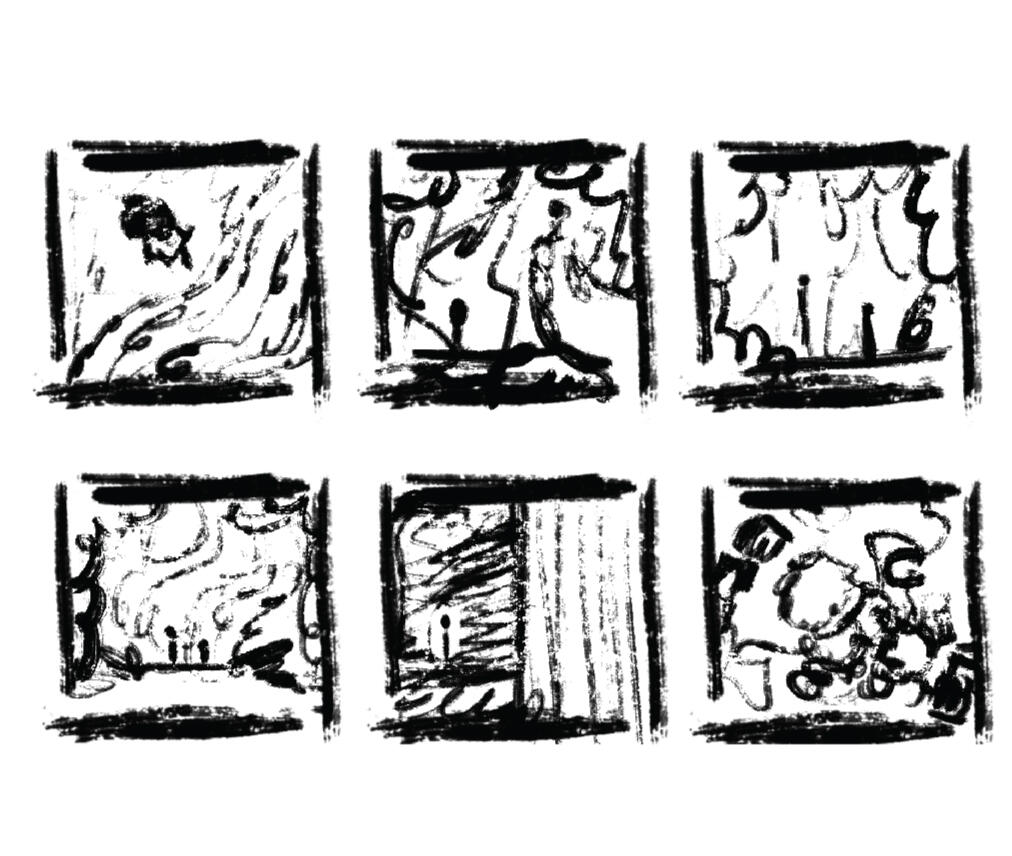 Here are some sketches when it came to planning '2025 with Her.'