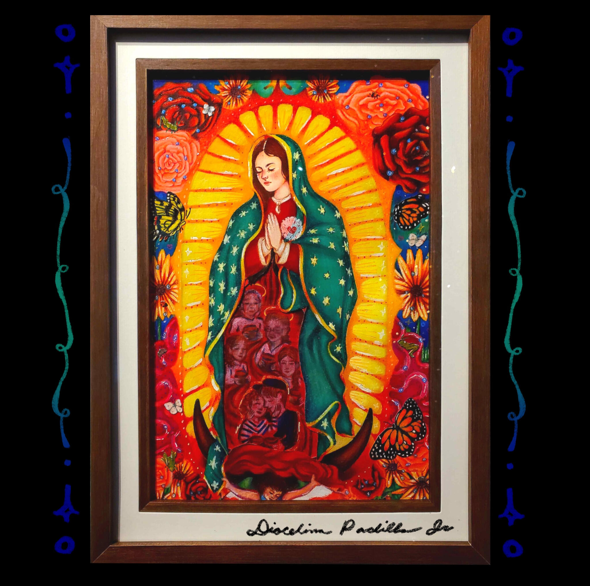 'El Amor Eterno' Art Piece {Mixed Media}