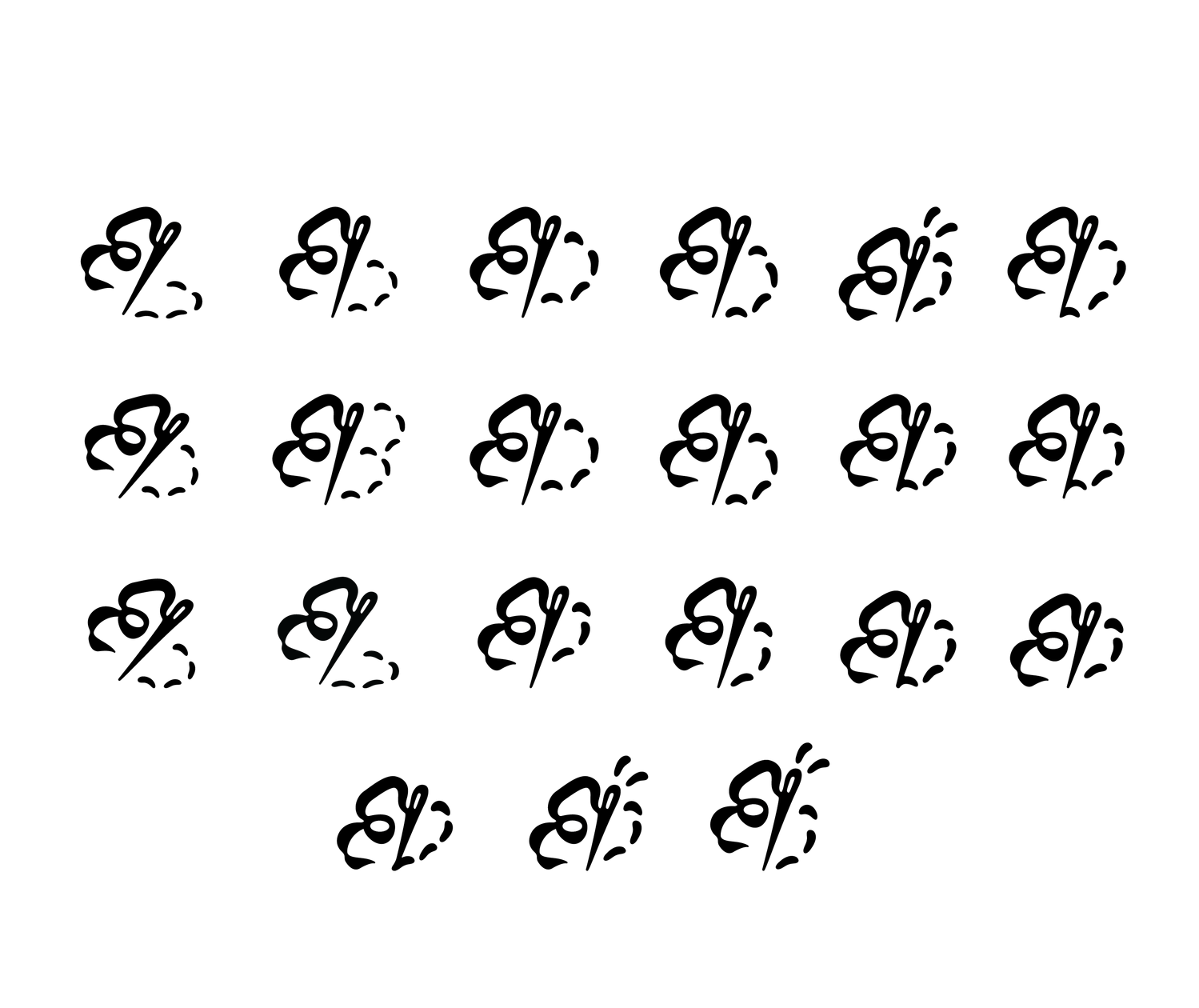 Here are a cluster of logo ideas I had in mind.