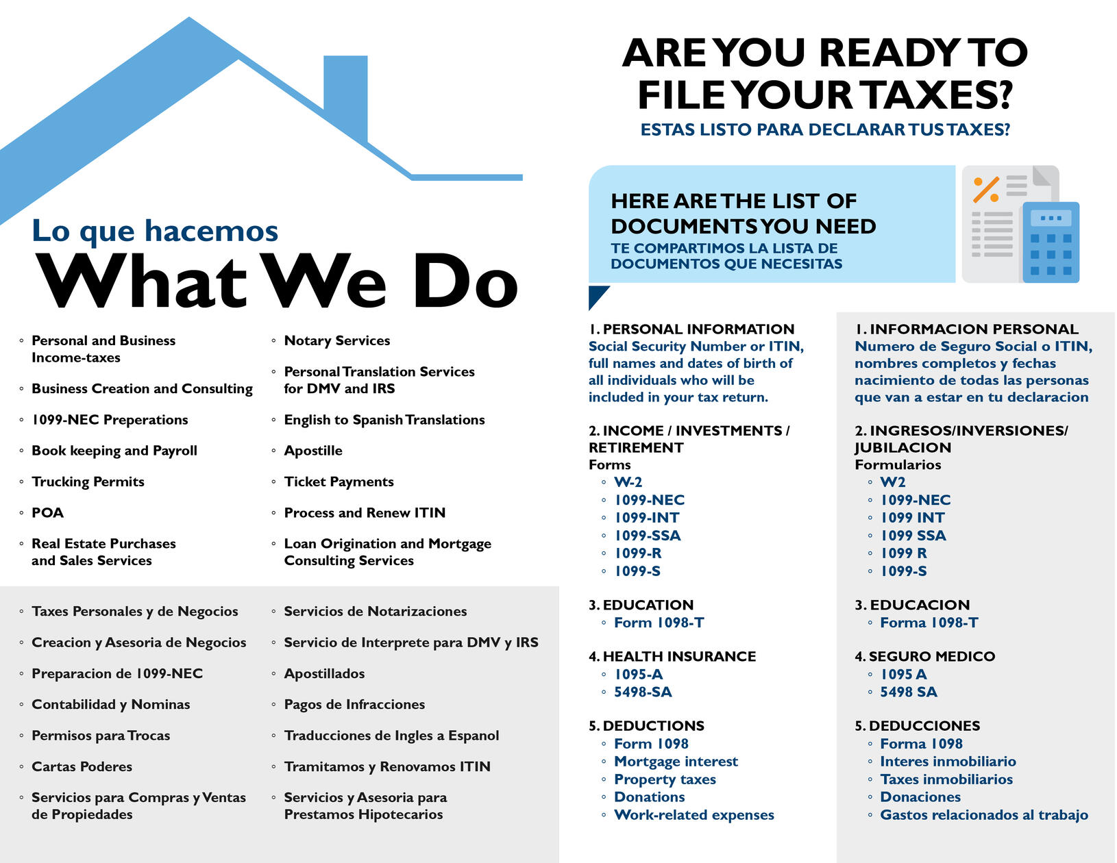 Back Brochure